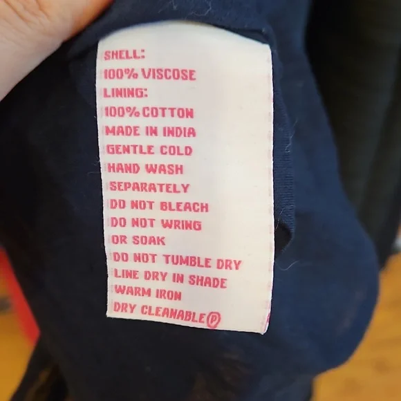 NWT - Maple Navy Cold Shoulder Dress - Picture 12 of 12